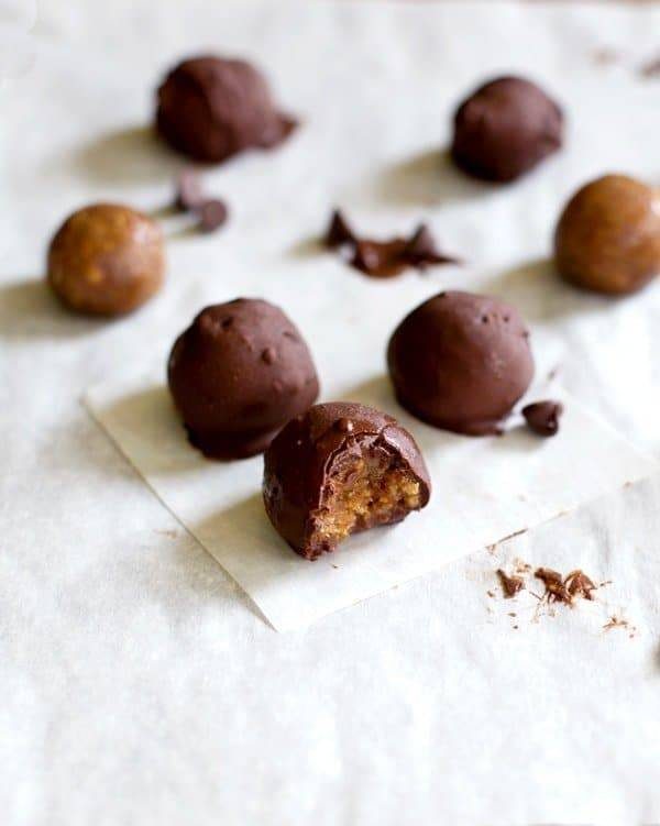 Peanut Butter Cookie Dough Balls
