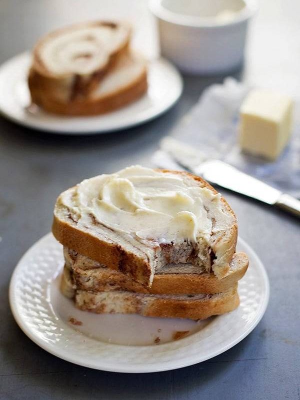A picture of Homemade Cinnamon Swirl Bread