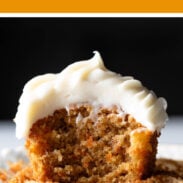 Carrot Cake Cupcakes pin.