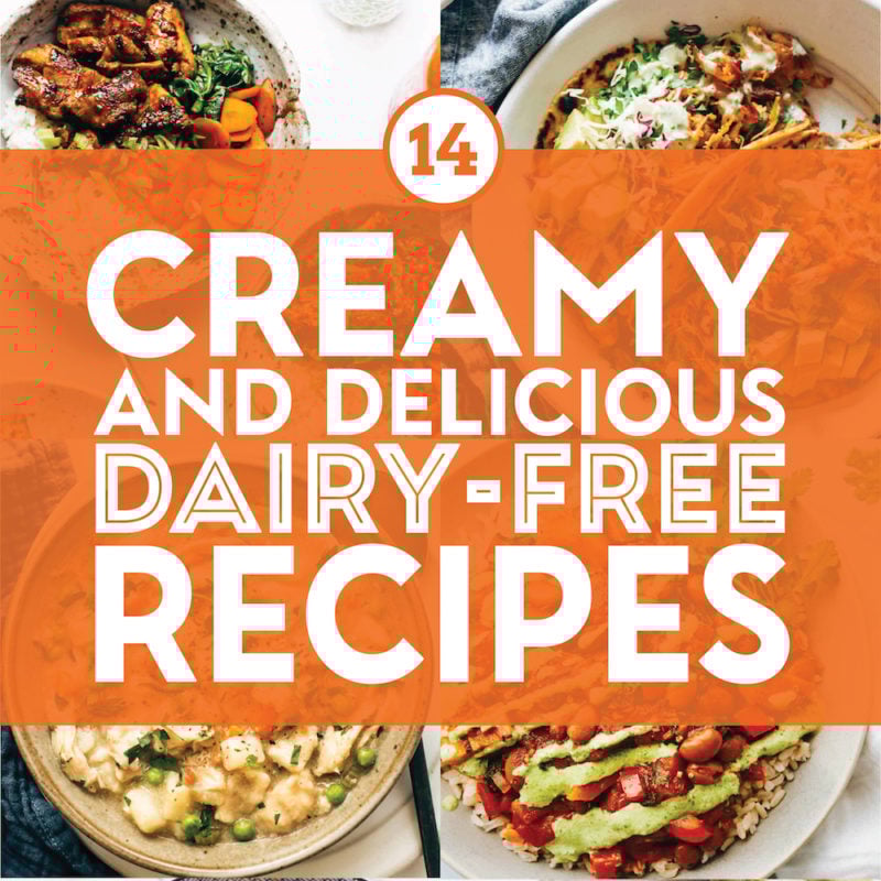 Dairy Free Recipes Pin