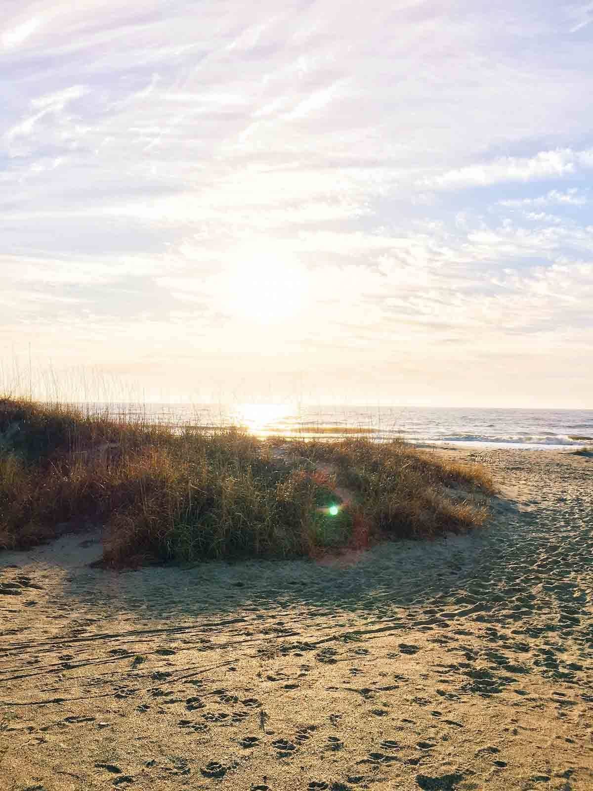 Ocean view in North Carolina.